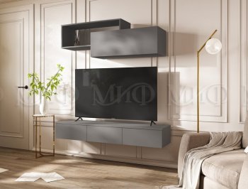 Стенка Норд-2 графит (Миф) в Первоуральске - pervouralsk.mebel-e96.ru