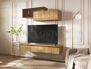 Стенка Норд-2 дуб крафт (Миф) в Первоуральске - pervouralsk.mebel-e96.ru