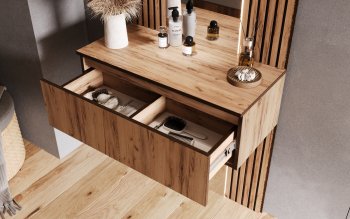 Прихожая+Тумба с зеркалом Норд (Миф) в Первоуральске - pervouralsk.mebel-e96.ru