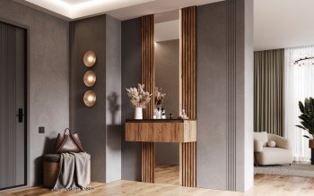 Прихожая+Тумба с зеркалом Норд (Миф) в Первоуральске - pervouralsk.mebel-e96.ru