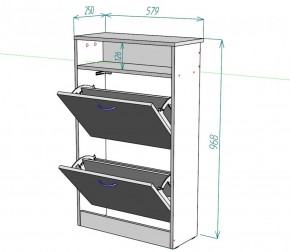 Обувница W5 (ЯАС) в Первоуральске - pervouralsk.mebel-e96.ru