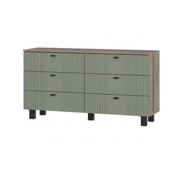 Комод Олива КМ-04 эквалипт софт (БТС) в Первоуральске - pervouralsk.mebel-e96.ru