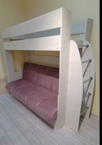 Кровать-диван 2-х ярусная Омега 17 (возможна зеркальная сборка) в Первоуральске - pervouralsk.mebel-e96.ru | фото