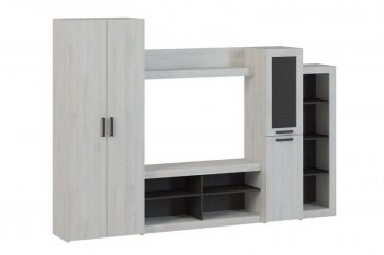 Стенка OSKAR4 сосна белая (Генезис) в Первоуральске - pervouralsk.mebel-e96.ru