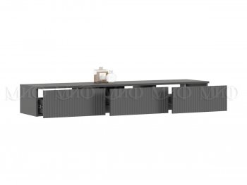 Стенка Оскар комп.2 графит (Миф) в Первоуральске - pervouralsk.mebel-e96.ru