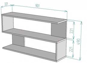 Полка S30 (ЯШС) в Первоуральске - pervouralsk.mebel-e96.ru