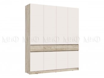 Спальный гарнитур Роджина крафт серый/кашемир, модульный (Миф) в Первоуральске - pervouralsk.mebel-e96.ru