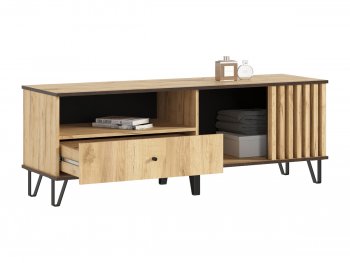 Тумба ТВ (1500) Роджина дуб крафт (Миф) в Первоуральске - pervouralsk.mebel-e96.ru