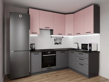 Угловой кухонный гарнитур Роза 2200*1600 мм Sanvut в Первоуральске - pervouralsk.mebel-e96.ru