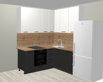 Кухонный гарнитур угловой 2000*1400 мм (Санвут) в Первоуральске - pervouralsk.mebel-e96.ru