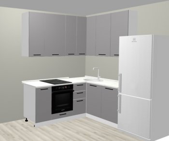 Кухонный гарнитур угловой 2000*1400 мм (Санвут) в Первоуральске - pervouralsk.mebel-e96.ru