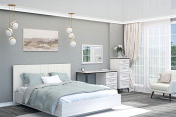 Спальный гарнитур Шарм модульный Ясень (Диал) в Первоуральске - pervouralsk.mebel-e96.ru