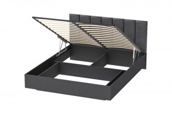 Кровать с подъемным механизмом Шарм (арт.031М1) Антрацит (Диал) в Первоуральске - pervouralsk.mebel-e96.ru | фото