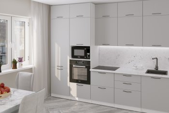 Кухонный гарнитур Шелли макси 3000 мм (Герда) в Первоуральске - pervouralsk.mebel-e96.ru