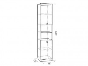 Шкаф комбинированный Энерджи (450) в Первоуральске - pervouralsk.mebel-e96.ru