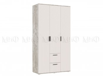 Шкаф 1200 мм Сильвия, дуб юкон/кашемир (Миф) в Первоуральске - pervouralsk.mebel-e96.ru