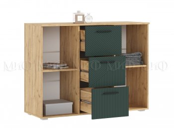Комод Сильвия, крафт/грин (Миф) в Первоуральске - pervouralsk.mebel-e96.ru