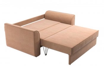 Диван-кровать 1800 мм Спейс 1.4 (велюр Вивальди 22 (св. коричневый) (Софт) в Первоуральске - pervouralsk.mebel-e96.ru