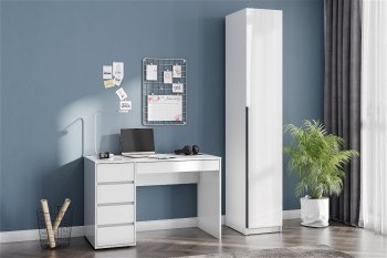 Стол компьютерный №13+пенал ШК-5 (СВ) в Первоуральске - pervouralsk.mebel-e96.ru