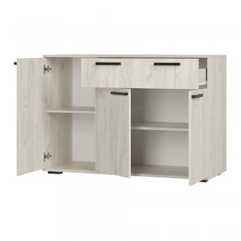 Комод Стандарт 4 NEW крафт белый (БТС) в Первоуральске - pervouralsk.mebel-e96.ru