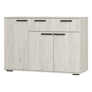 Комод Стандарт 4 NEW крафт белый (БТС) в Первоуральске - pervouralsk.mebel-e96.ru