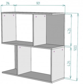 Стеллаж S35 (ДМ) в Первоуральске - pervouralsk.mebel-e96.ru