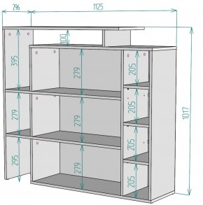 Стеллаж S36 (ДМ) в Первоуральске - pervouralsk.mebel-e96.ru