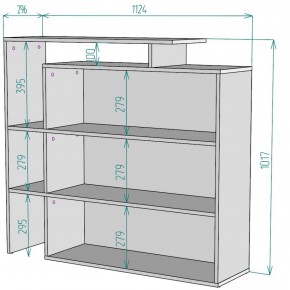 Стеллаж S37 (ДМ) в Первоуральске - pervouralsk.mebel-e96.ru