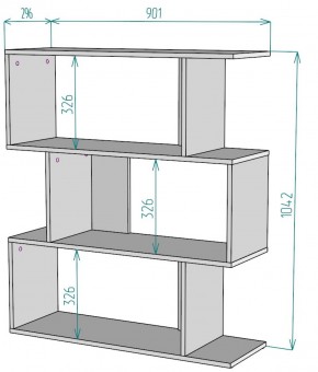 Стеллаж S41 (ДМ) в Первоуральске - pervouralsk.mebel-e96.ru