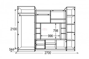 Стенка Александра 10 в Первоуральске - pervouralsk.mebel-e96.ru