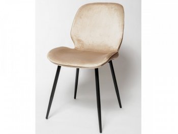 Стул ОКС 1342 велюр бежевый (ИЦ) в Первоуральске - pervouralsk.mebel-e96.ru