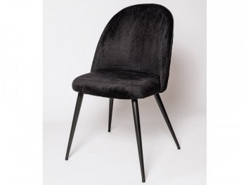 Стул С 820 Черный вельвет (ЦМ) в Первоуральске - pervouralsk.mebel-e96.ru
