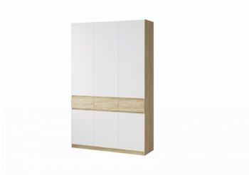 Шкаф 1500 мм Турин ЛДСП крафт/белый шагрень (ВВР) в Первоуральске - pervouralsk.mebel-e96.ru