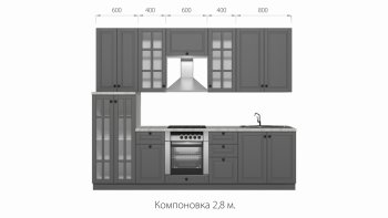 Кухонный гарнитур Верона 2800 мм в Первоуральске - pervouralsk.mebel-e96.ru