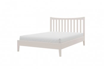 Кровать из массива Виола льняной (БМ) в Первоуральске - pervouralsk.mebel-e96.ru