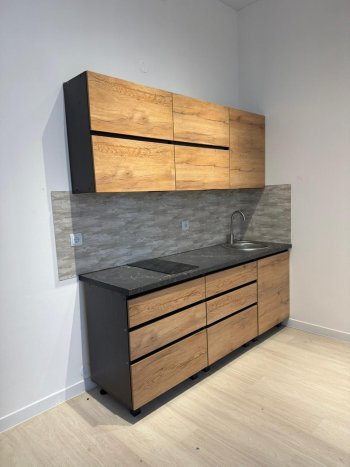 Кухонный гарнитур Лофт 2000 мм (БТС) в Первоуральске - pervouralsk.mebel-e96.ru